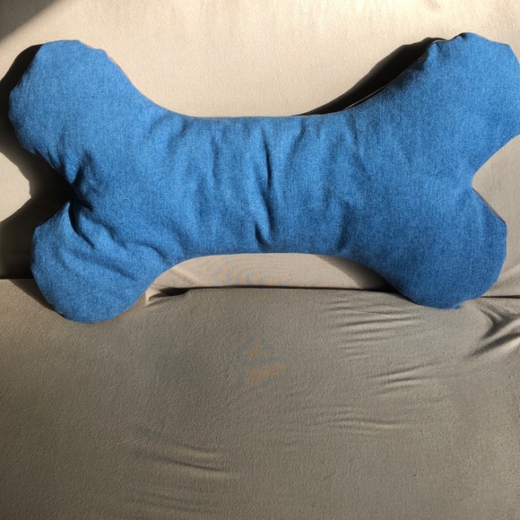 Handmade Dog Bone Pillow - Picture 3 of 9